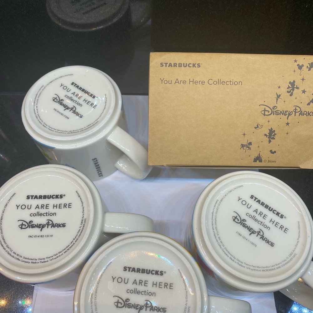 Starbucks Disney Mugs. hollywood. epcot. magic YAH - Picture 5 of 16